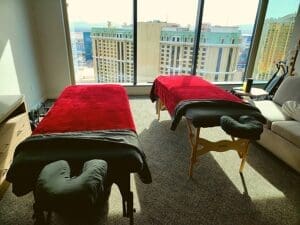 Couples massage in Las Vegas at the Elara at Planet Hollywood